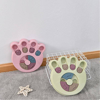 Interactive Iq Boosting Dog Puzzle Feeder Toy: Engage, Train, And Feed Your Furry Friend